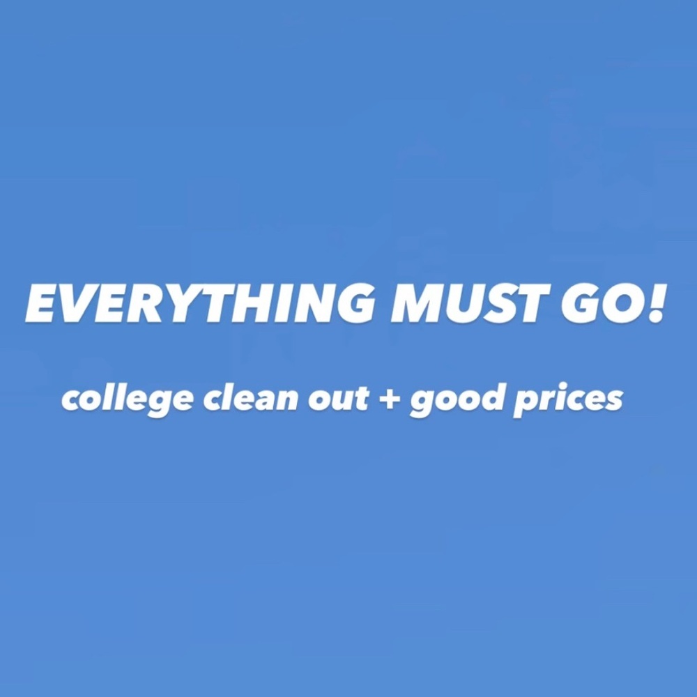 Leaving for college in a month!